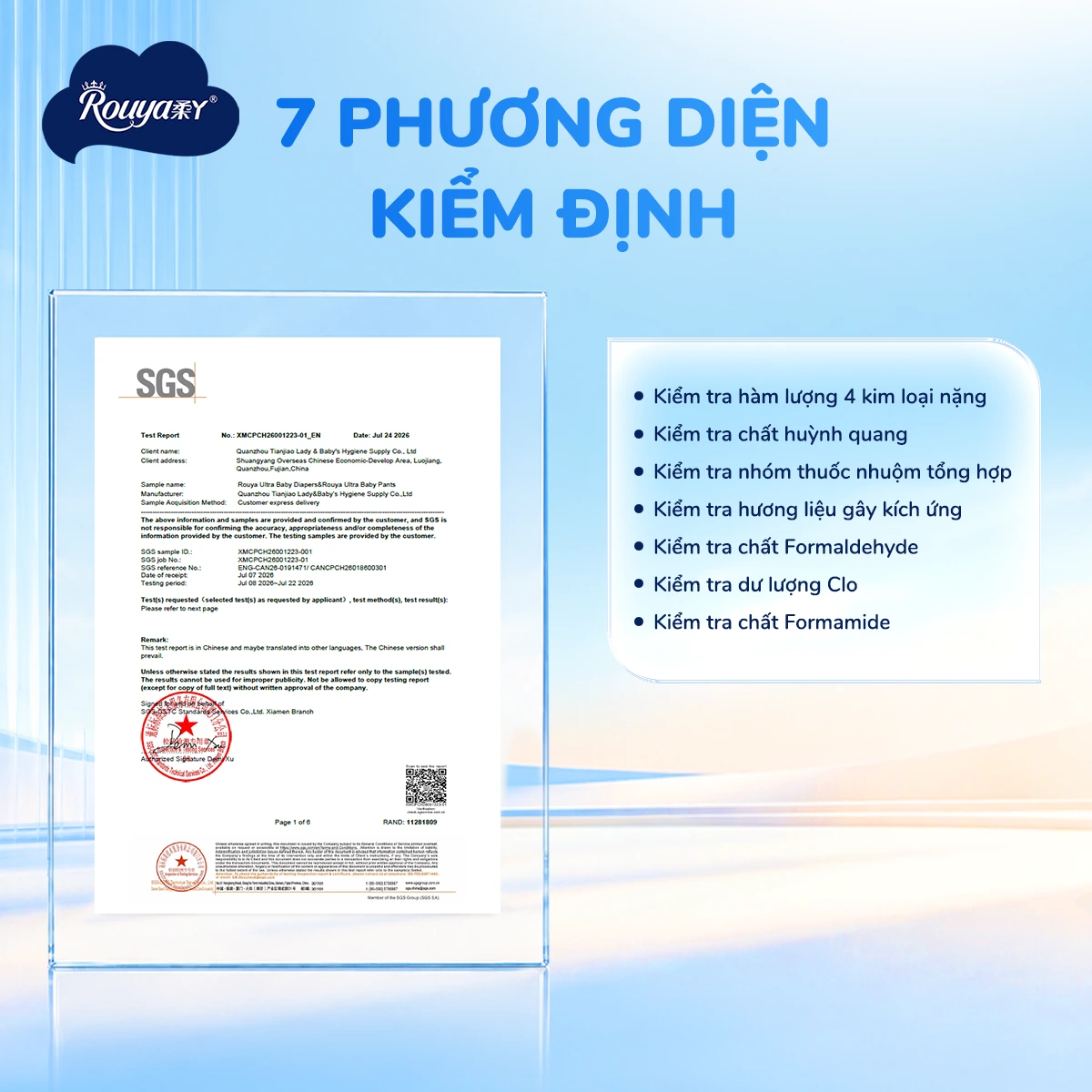 Kiểm định 07 phương diện an toàn của Rouya Ultra
